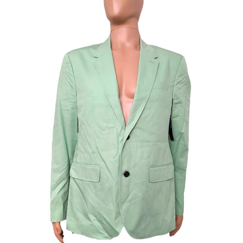 NWT Marc by Marc Jacobs Mens Pistachio Macaroon Cotton Blazer Suit Jacket SZ L